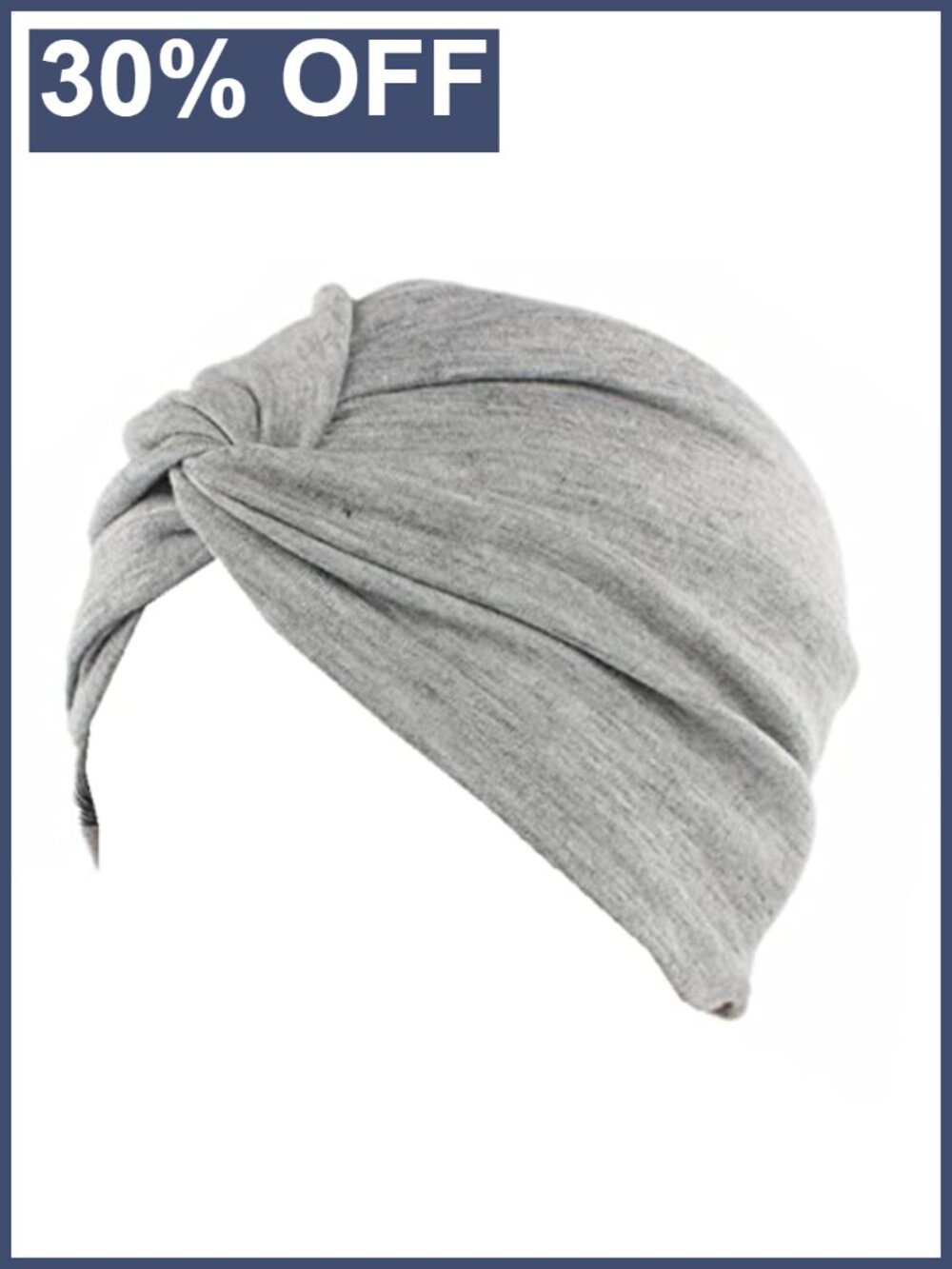 Women's Pre-Tied Chemo Sleep Turban Wrap Cap Hat Soft Stretch Skull Beanie